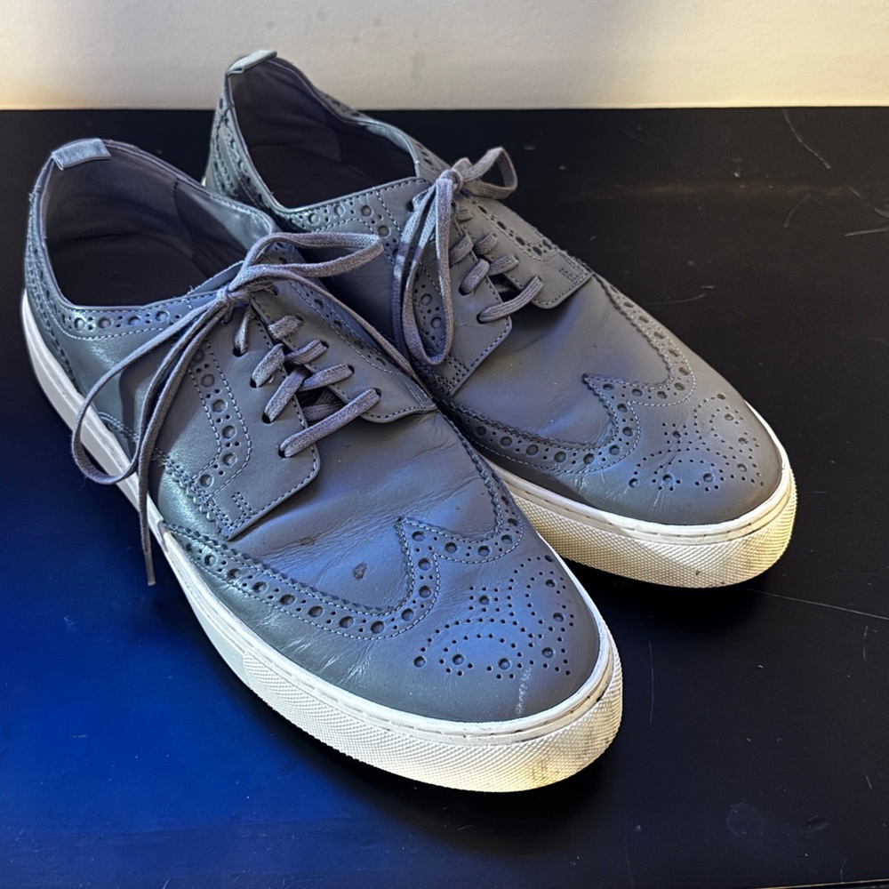 Cole Haan Men's Gray Oxford Sneakers